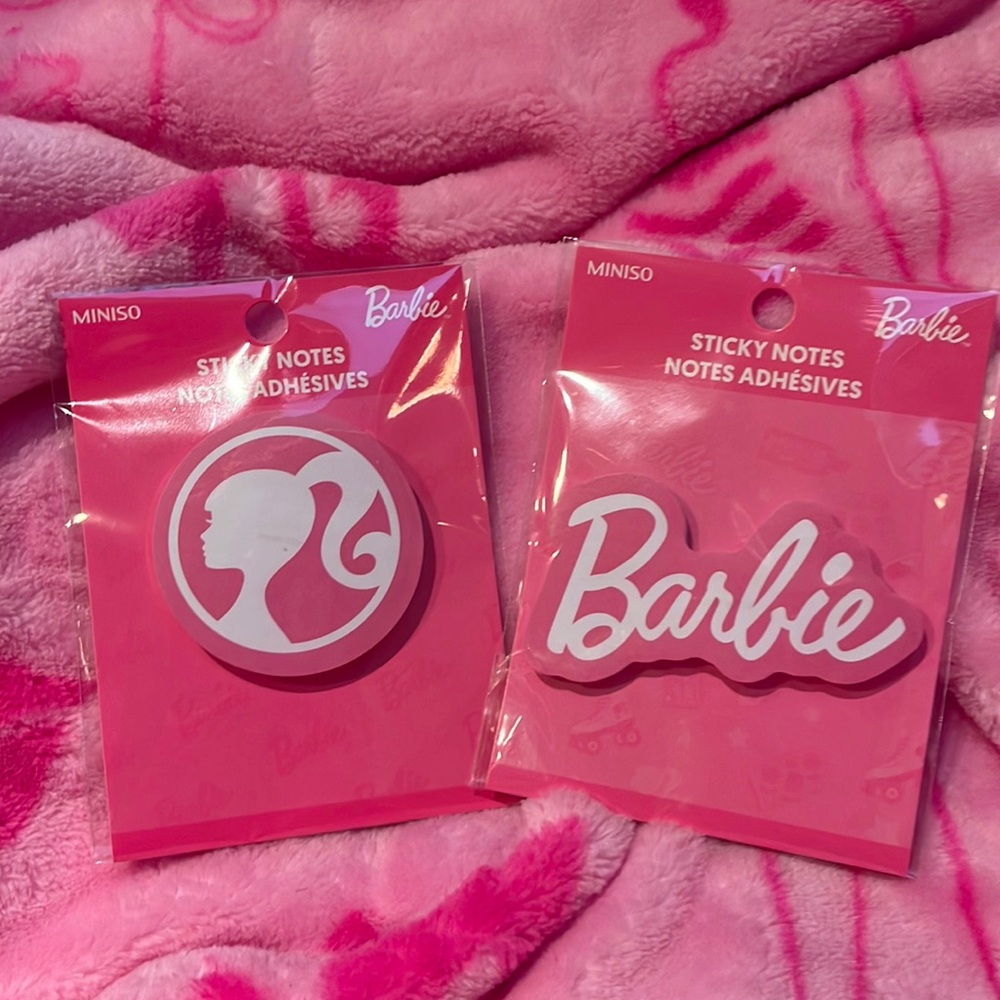 BNWT! Barbie Sticky Note Sets